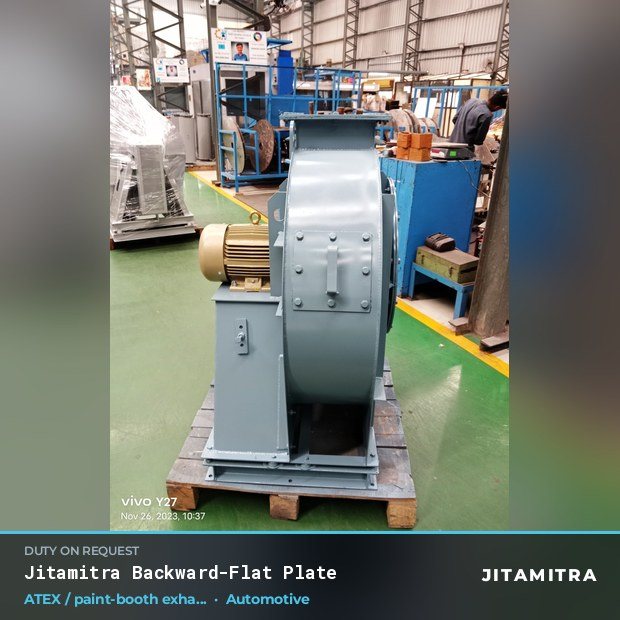 Jitamitra Automotive fan — real dispatched build