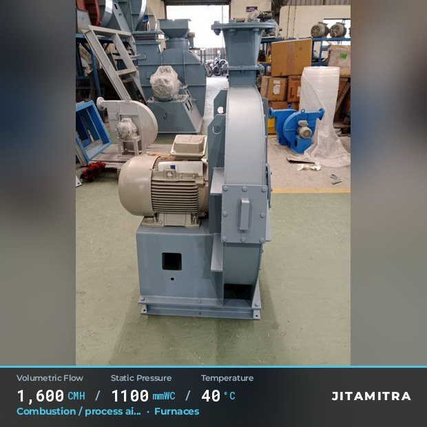 Jitamitra Aerofoil fan — real dispatched build