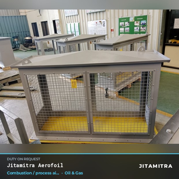 Bird or Vermin Screen built by Jitamitra for combustion and process air in oil and gas