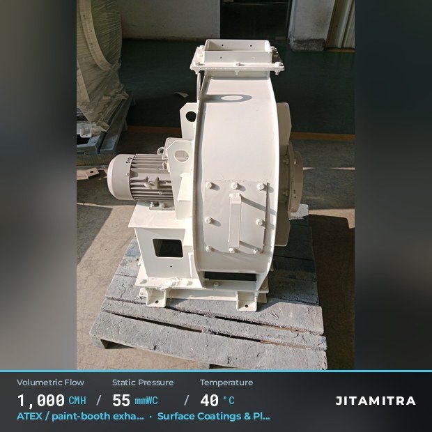 Jitamitra Local exhaust ventil… fan — real dispatched build