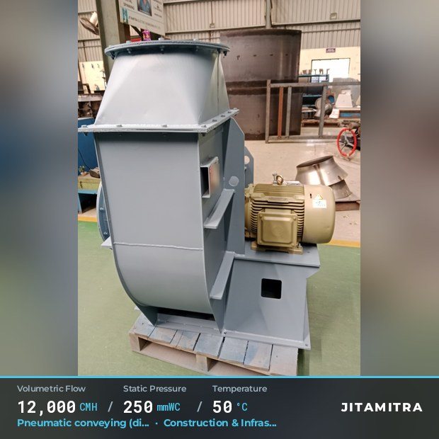 Jitamitra Agriculture & Grain fan — real dispatched build