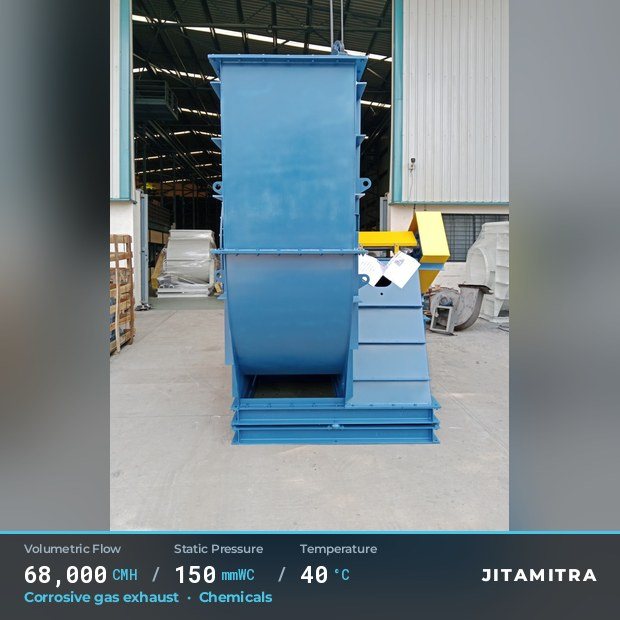 Jitamitra Surface Coating & Pl… fan — real dispatched build