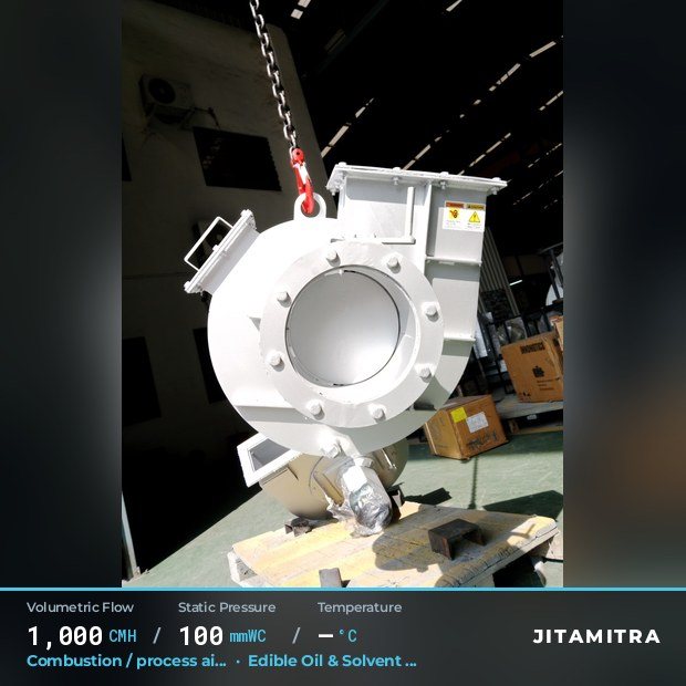 Jitamitra Edible Oil & Solvent… fan — real dispatched build