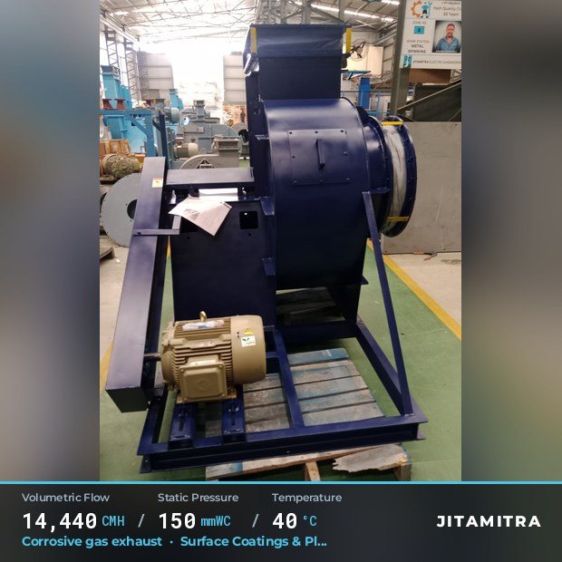 Jitamitra Surface Coatings & Plating fan — real dispatched build