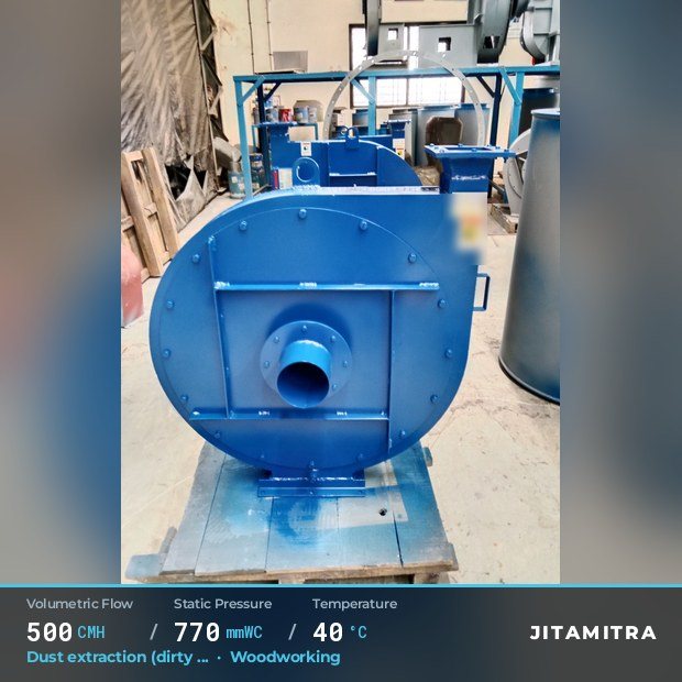 Jitamitra Woodworking fan — real dispatched build