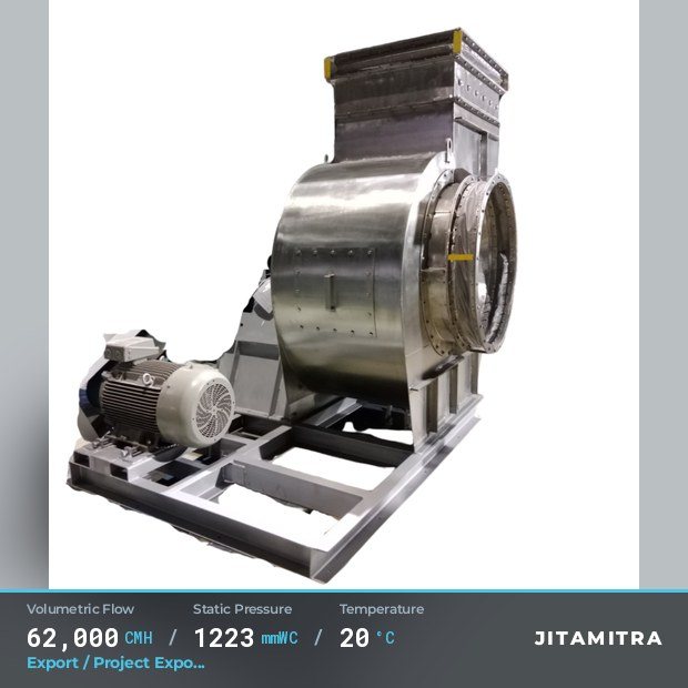 Jitamitra Export / Project Exports fan — real dispatched build