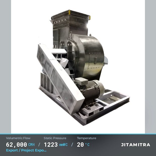 Jitamitra Export / Project Exports fan — real dispatched build