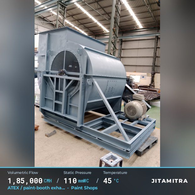 Jitamitra Paint Shops fan — real dispatched build