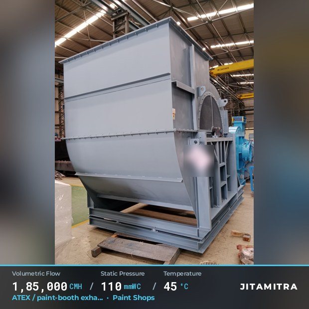 Jitamitra Paint Shops fan — real dispatched build