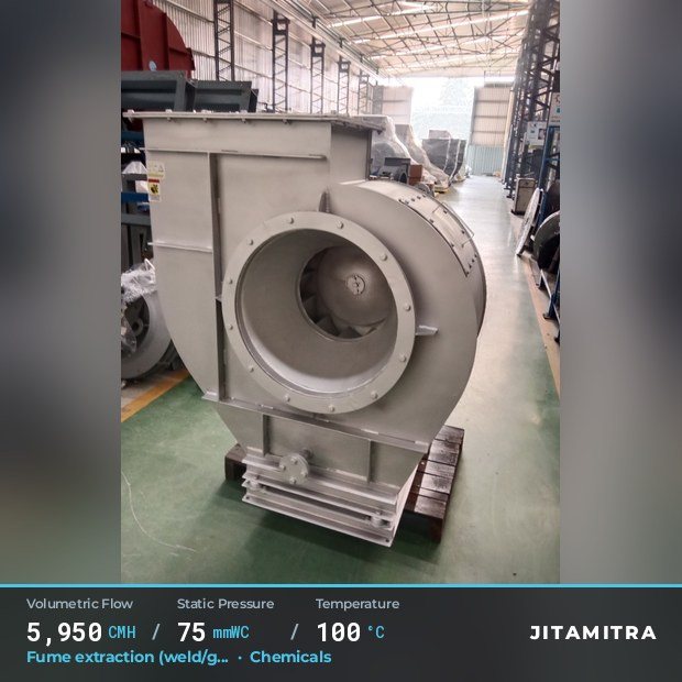 Jitamitra Chemicals fan — real dispatched build