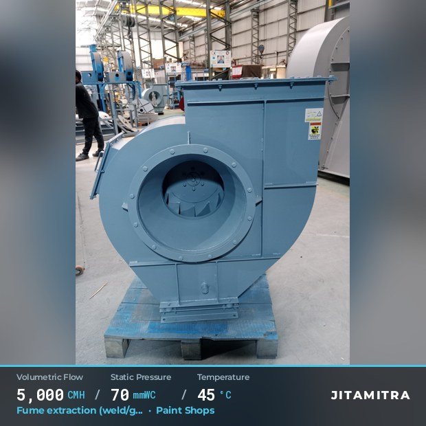 Jitamitra Paint Shops fan — real dispatched build