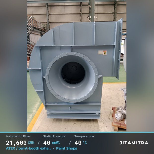 Jitamitra Paint Shops fan — real dispatched build