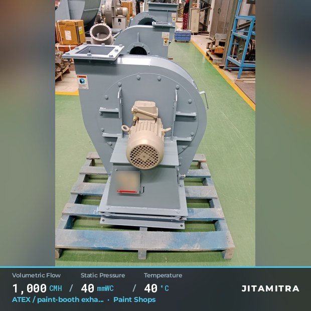 Jitamitra Paint Shops fan — real dispatched build