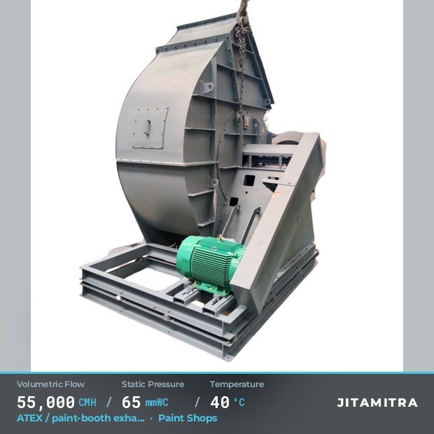 Jitamitra Paint Shops fan — real dispatched build