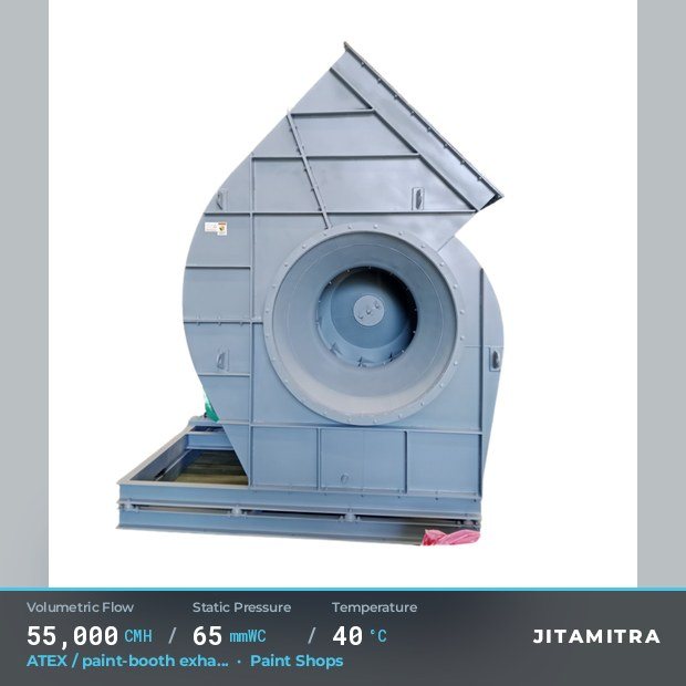 Jitamitra Paint Shops fan — real dispatched build