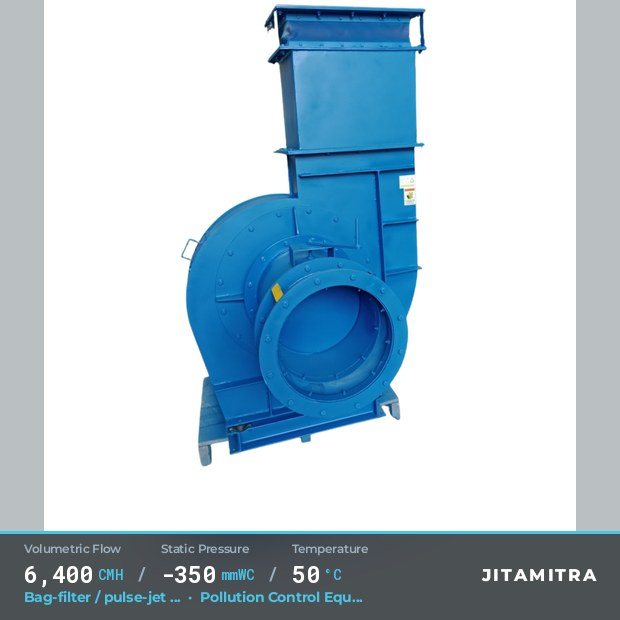 Jitamitra Pollution Control Equipment fan — real dispatched build