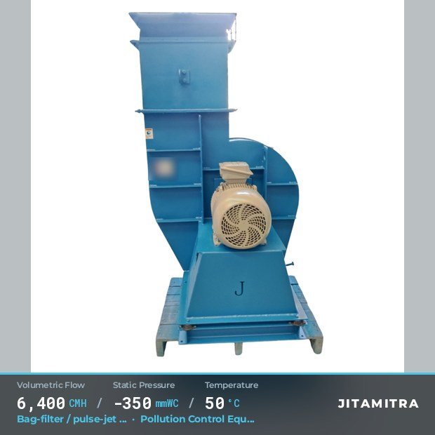 Jitamitra Pollution Control Equipment fan — real dispatched build