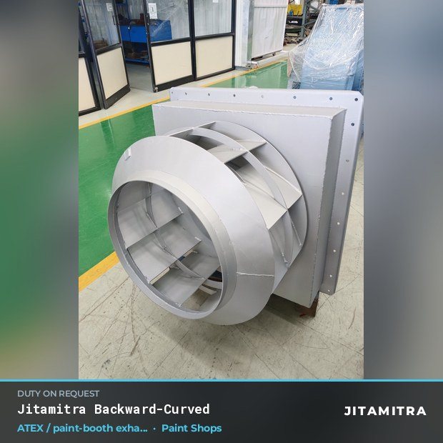 Jitamitra Paint Shops fan — real dispatched build