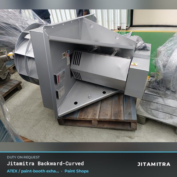 Jitamitra Paint Shops fan — real dispatched build