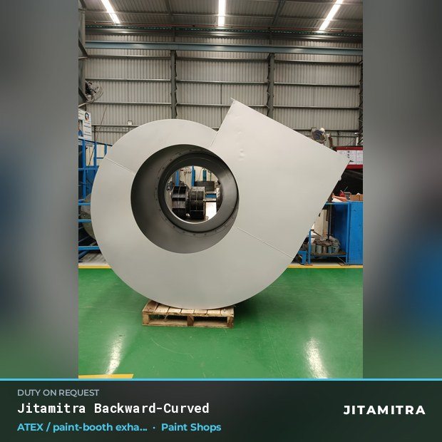 Jitamitra Paint Shops fan — real dispatched build