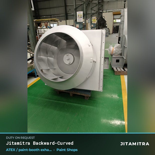 Jitamitra Paint Shops fan — real dispatched build