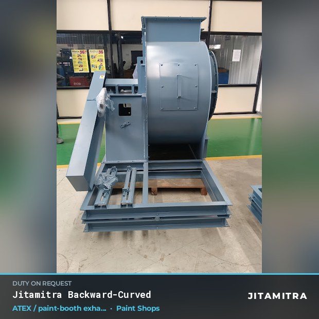 Jitamitra Paint Shops fan — real dispatched build