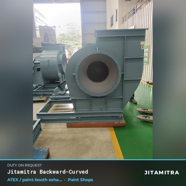 Jitamitra Paint Shops fan — real dispatched build