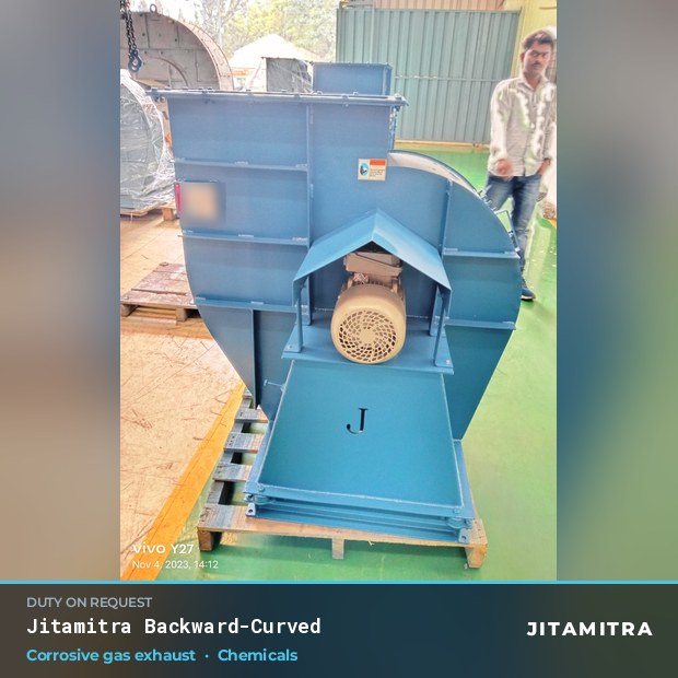 Jitamitra Chemicals fan — real dispatched build