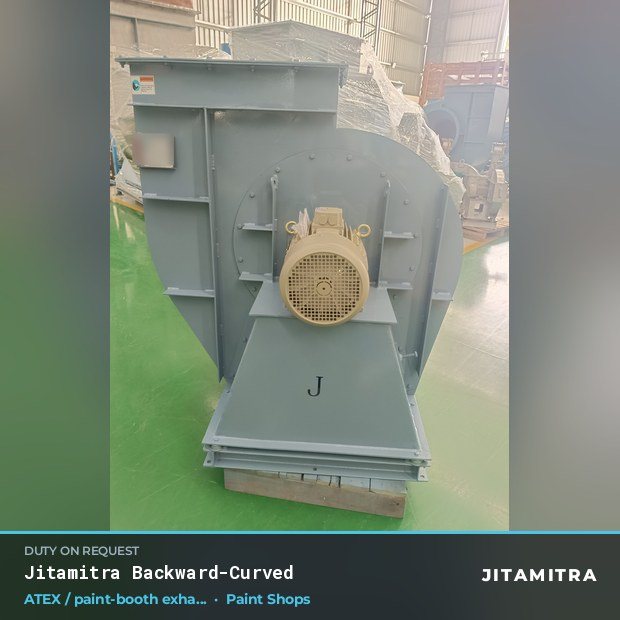 Jitamitra Paint Shops fan — real dispatched build