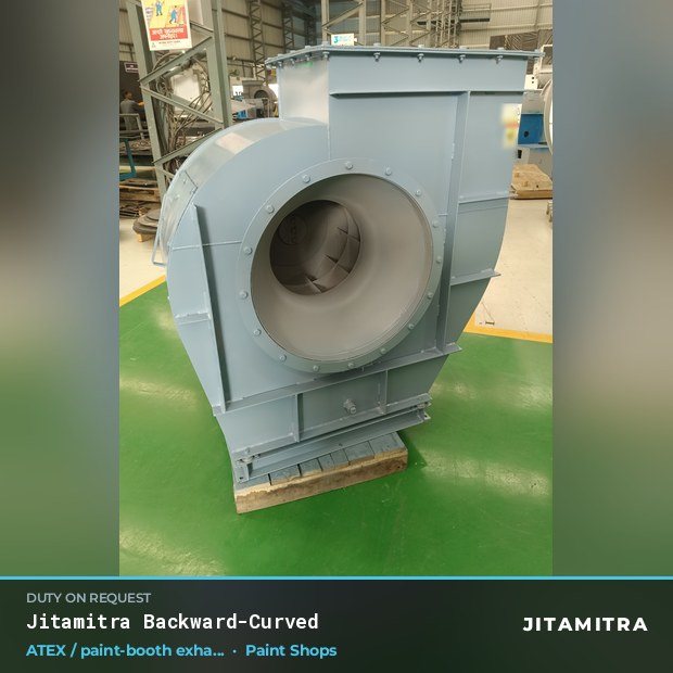 Jitamitra Paint Shops fan — real dispatched build