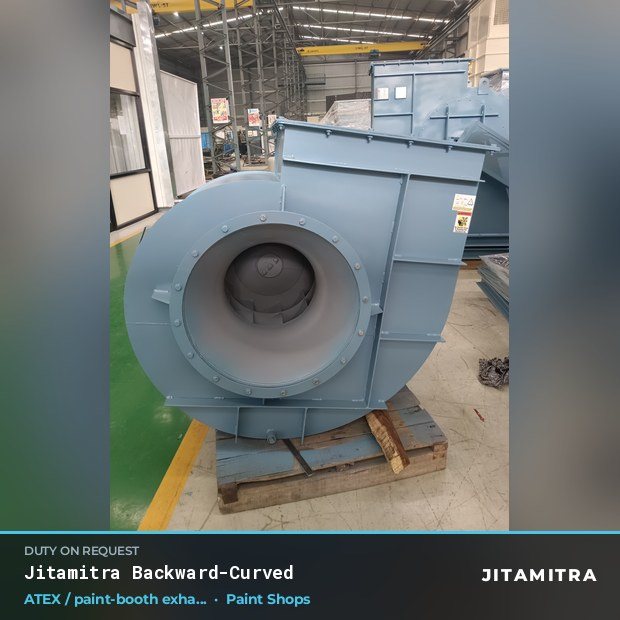 Jitamitra Paint Shops fan — real dispatched build