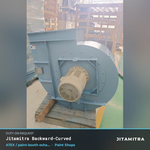 Jitamitra Paint Shops fan — real dispatched build