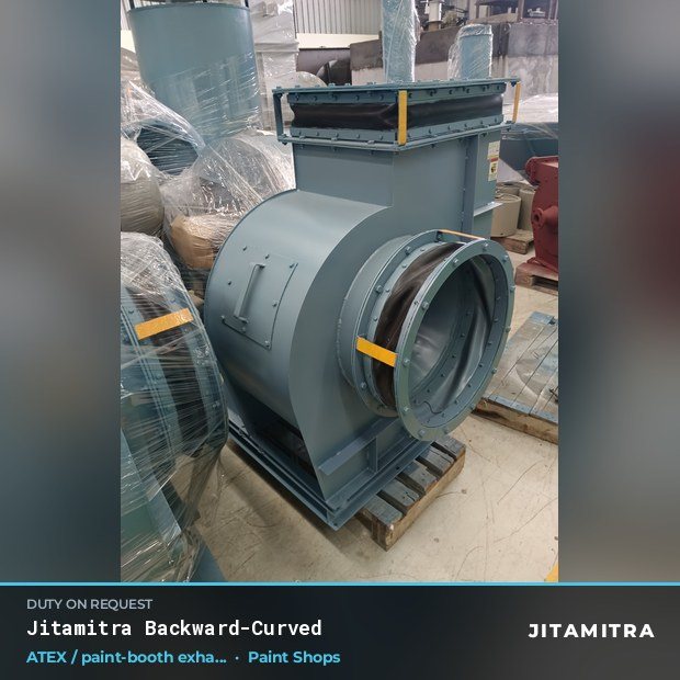Jitamitra Paint Shops fan — real dispatched build