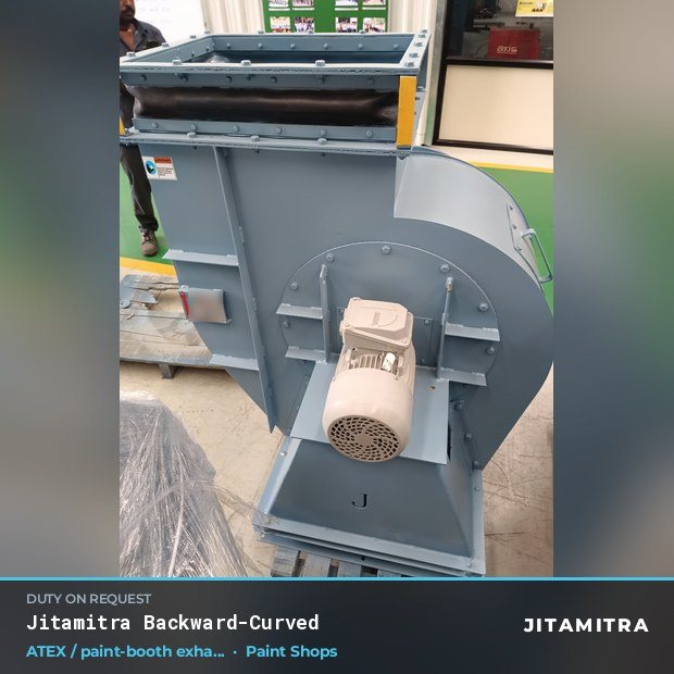 Jitamitra Paint Shops fan — real dispatched build
