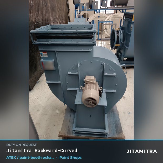 Jitamitra Paint Shops fan — real dispatched build