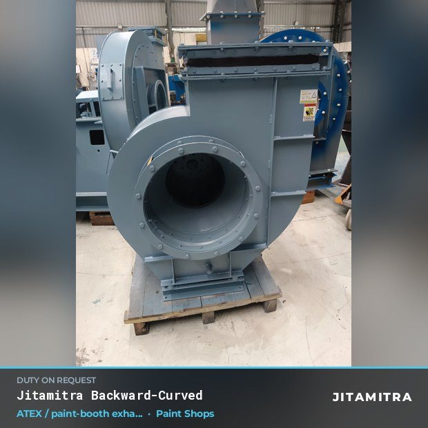 Jitamitra Paint Shops fan — real dispatched build
