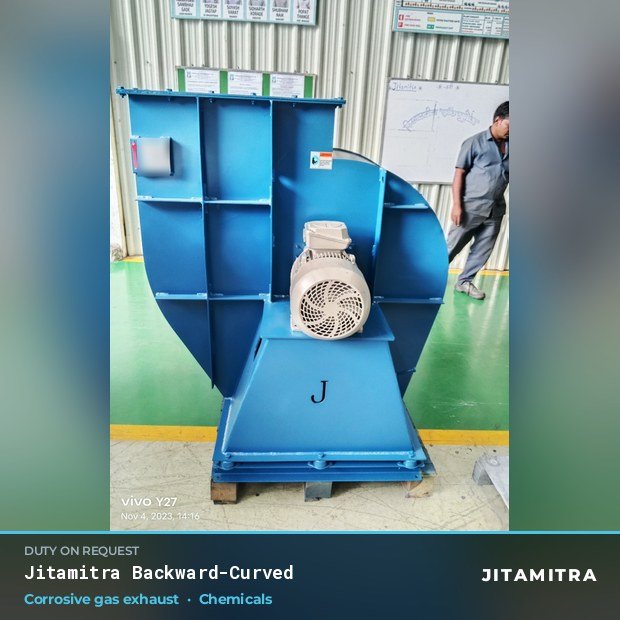 Jitamitra Chemicals fan — real dispatched build