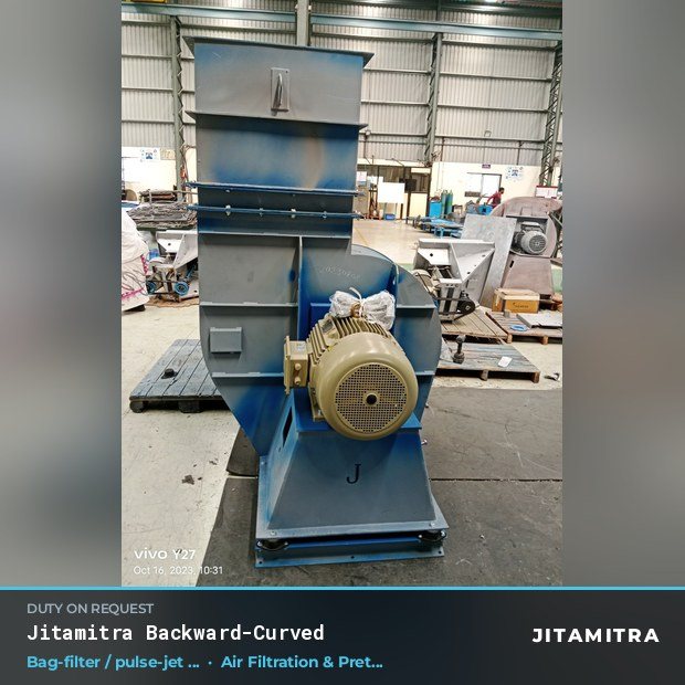Jitamitra Air Filtration & Pretreatment fan — real dispatched build