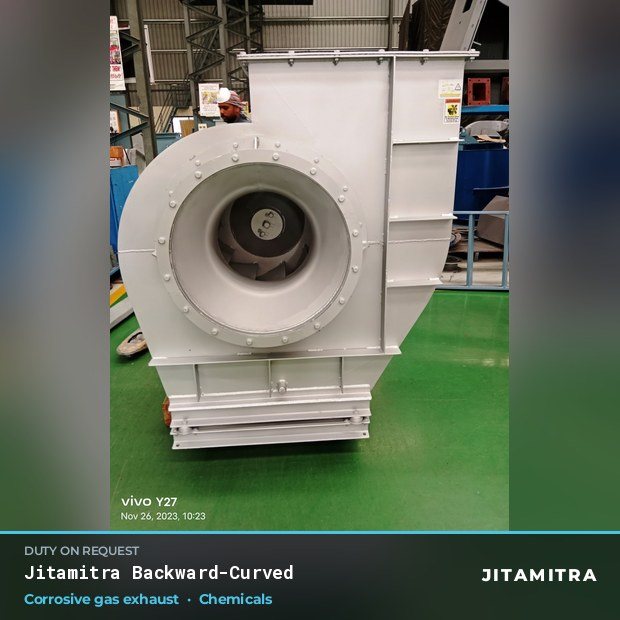 Jitamitra Chemicals fan — real dispatched build
