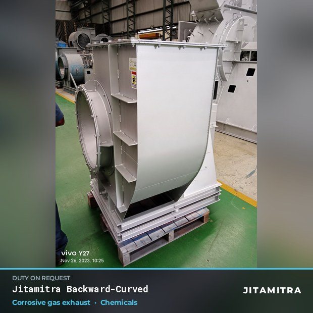 Jitamitra Chemicals fan — real dispatched build