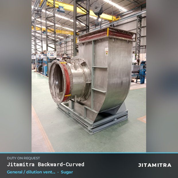 Jitamitra Sugar fan — real dispatched build