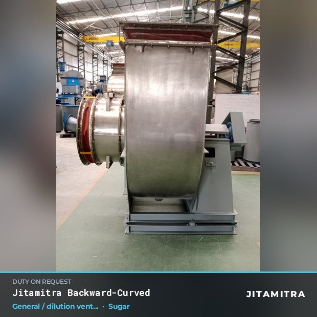 Jitamitra Sugar fan — real dispatched build