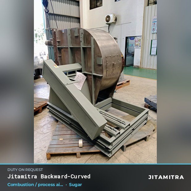Jitamitra Sugar fan — real dispatched build
