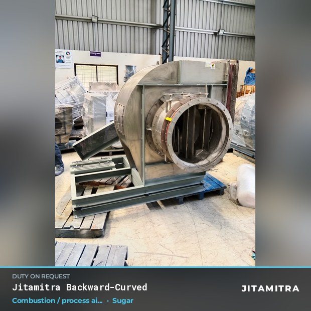 Jitamitra Sugar fan — real dispatched build