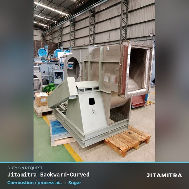 Jitamitra Sugar fan — real dispatched build