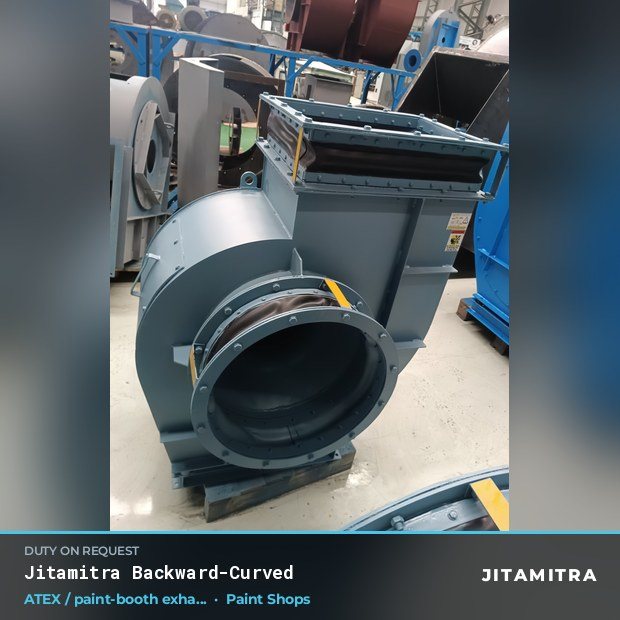 Jitamitra Paint Shops fan — real dispatched build