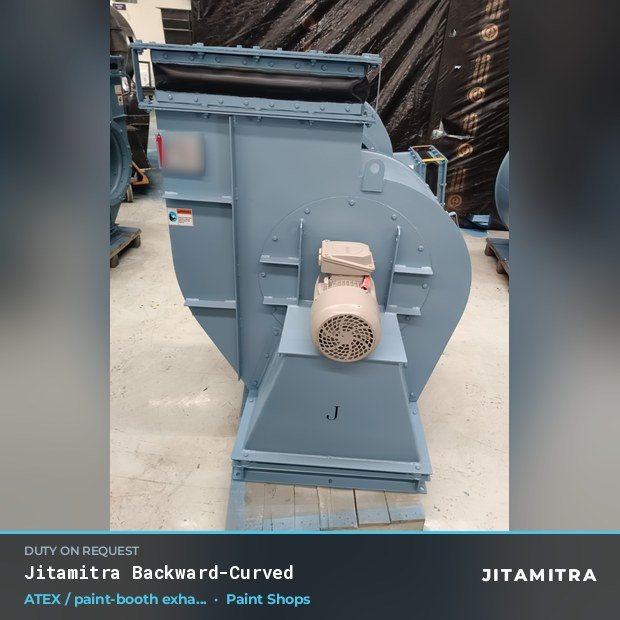 Jitamitra Paint Shops fan — real dispatched build
