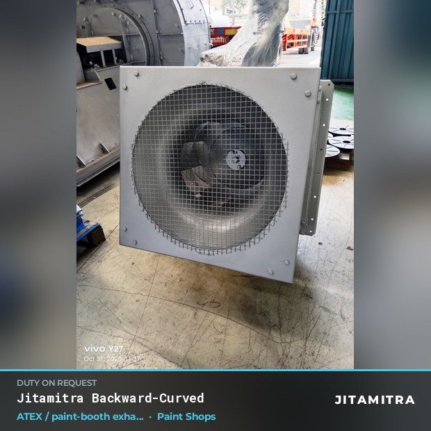 Jitamitra Paint Shops fan — real dispatched build
