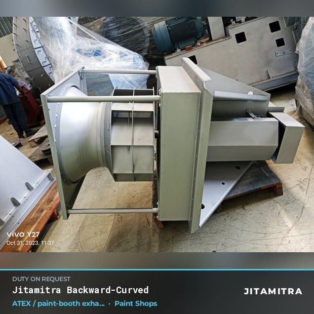 Jitamitra Paint Shops fan — real dispatched build