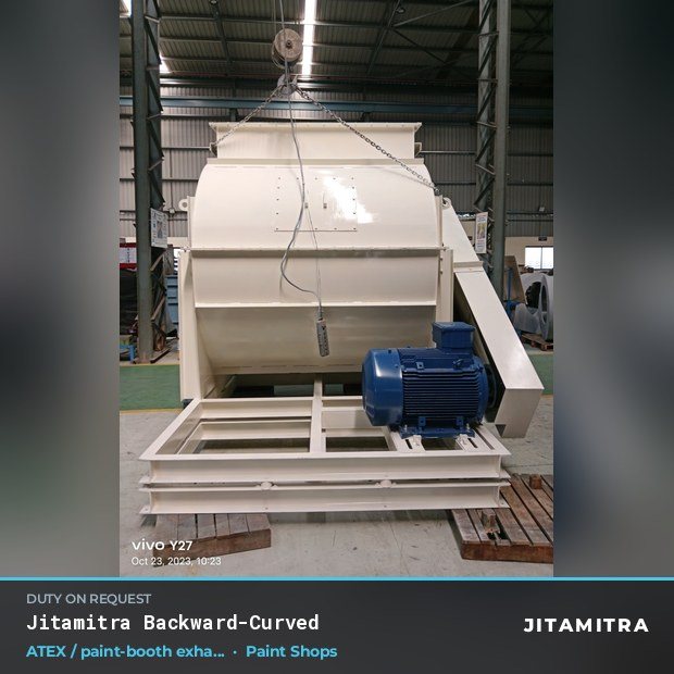 Jitamitra Paint Shops fan — real dispatched build